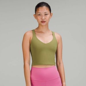 Lululemon Align tank Bronze Green